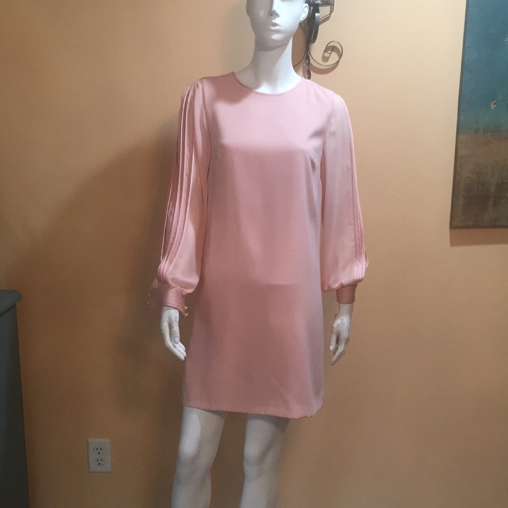 Alex Marie Baby pink long sleeves dress size 2